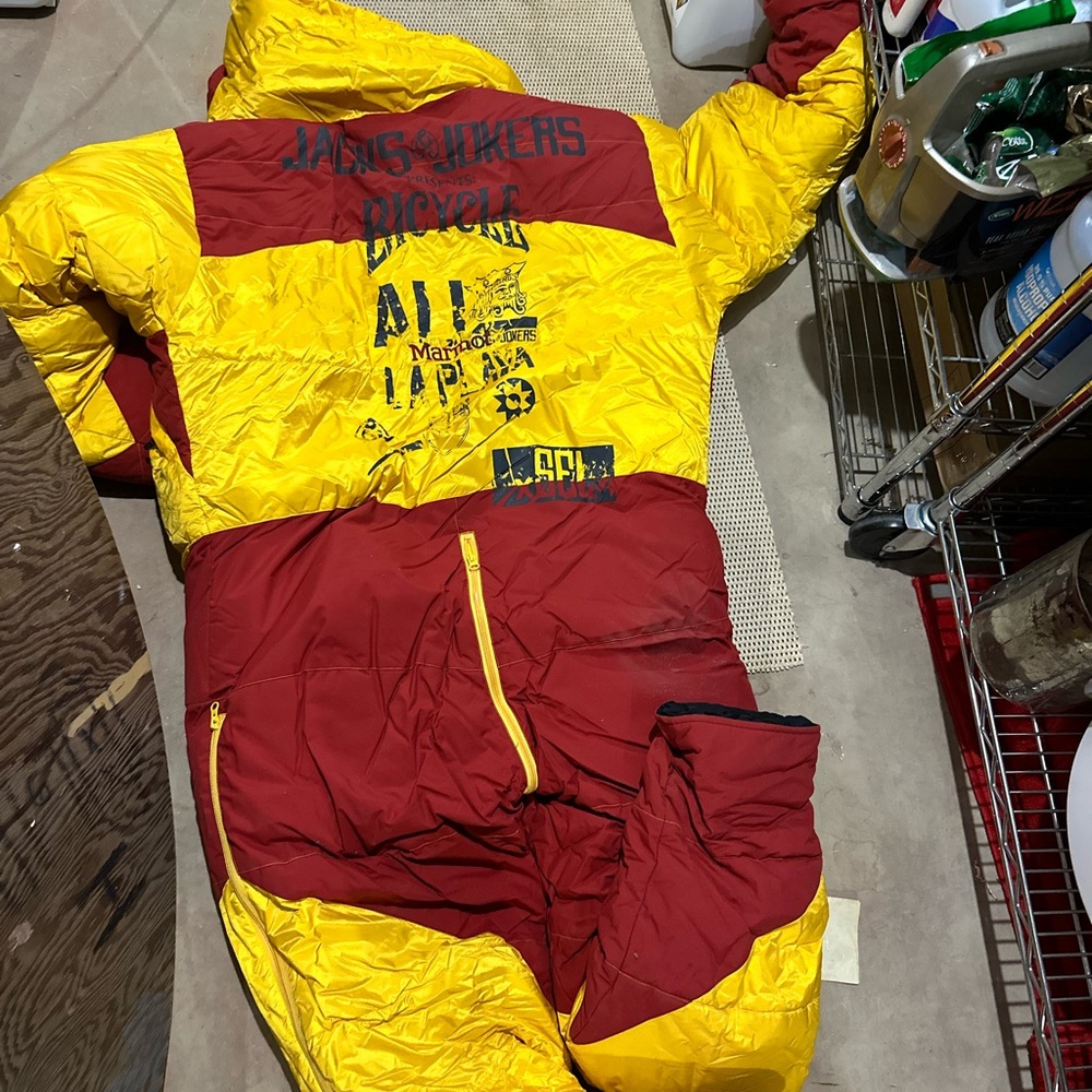 Marmot snow suit down inside
